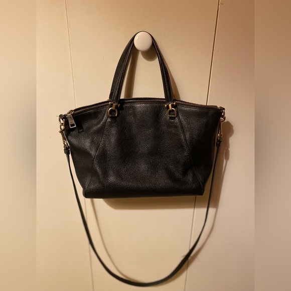 Coach Black Satchel Bag - Picture 3 of 4